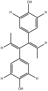 Z,Z-Dienestrol-d6 Struktur