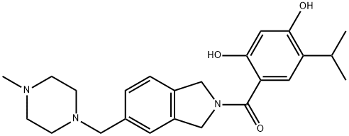 Onalespib Structure