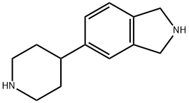 6-(PIPERIDIN-4-YL)INDOLINE Struktur