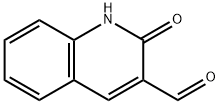 1,2-二氢-2-氧代喹啉-3-甲醛, 91301-03-0, 结构式