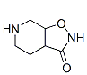 Isoxazolo[5,4-c]pyridin-3(2H)-one, 4,5,6,7-tetrahydro-7-methyl- (9CI) Structure