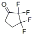 Cyclopentanone,  2,2,3,3-tetrafluoro- Struktur