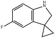 5'-Fluorospiro[cyclopropane-1,3'-indoline] Structure