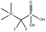 (Difluoro-trimethylsilanyl-methyl)-phosphonic acid Structure