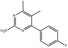4-(4-FLUOROPHENYL)-5,6-DIMETHYLPYRIMIDIN-2-AMINE|