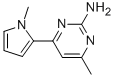 4-METHYL-6-(1-METHYL-1H-PYRROL-2-YL)PYRIMIDIN-2-AMINE Struktur
