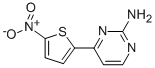 4-(5-NITROTHIEN-2-YL)PYRIMIDIN-2-AMINE 结构式