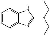 N,N-二乙基-1H-苯并咪唑-2-胺, 91337-47-2, 结构式