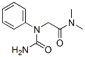 2-[(Aminocarbonyl)anilino]-N,N-dimethylacetamide 结构式