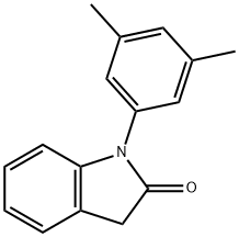 1-(3,5-dimethylphenyl)indolin-2-one Struktur