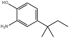2-AMINO-4-TERT-AMYLPHENOL Structure