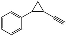 (2-乙炔基环丙基)苯, 91348-21-9, 结构式