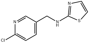 6-Chloro-N-2-thiazolyl-3-pyridineMethanaMine Struktur