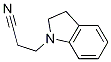 3-(2,3-二氢-1H-吲哚-1-基)丙腈 结构式