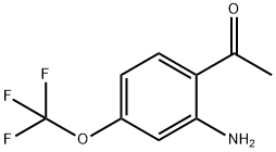1-(2-氨基-4-(三氟甲氧基)苯基)乙烷-1-酮, 913569-24-1, 结构式