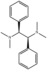 [(1S,2S)-2-(ジメチルアミノ)-1,2-ジフェニルエチル]ジメチルアミン 化学構造式