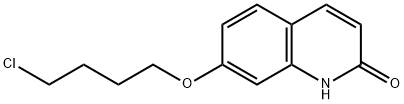 7-(4-氯丁氧基)-2(1H)-喹啉酮 结构式