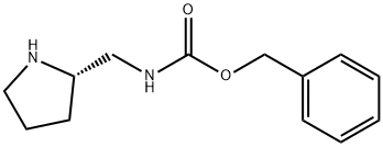 (S)-2-N-CBZ-AMINOMETHYL-PYRROLIDINE
 Struktur