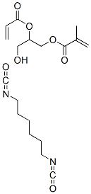 glycerin methacrylate-acrylate/hexamethylene diisocyanate Structure