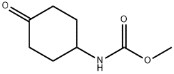 Carbamic  acid,  (4-oxocyclohexyl)-,  methyl  ester  (9CI) 结构式