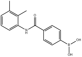 4-(2,3-DIMETHYLPHENYLCARBAMOYL)PHENYLBORONIC ACID 化学構造式