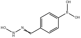 4-(N'-HYDROXYCARBAMIMIDOYL)BENZENEBORONIC ACID 95 Struktur