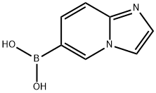 咪唑并[1,2-A]吡啶-6-硼酸, 913835-63-9, 结构式