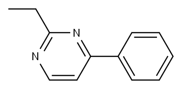 Pyrimidine, 2-ethyl-4-phenyl- (7CI,9CI) 结构式