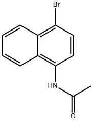 1-ACETAMIDO-4-BROMONAPHTHALENE Structure