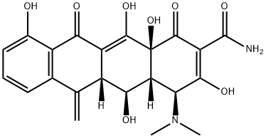 メタサイクリン 化学構造式