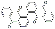 1,1'-ビ[9,10-アントラキノン] 化学構造式