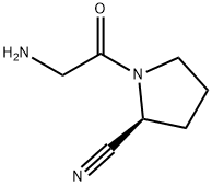 (S)-1-(2-Aminoacetyl)-pyrrolidine-2-carbonitrile Structure