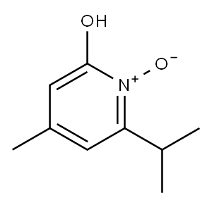 2-Pyridinol,4-methyl-6-(1-methylethyl)-,1-oxide(9CI) Structure
