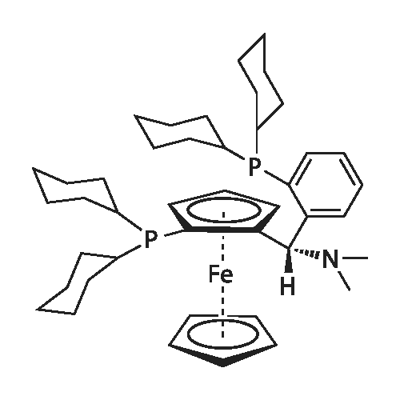 (S)-(+)-[(R)-2-DICYCLOHEXYLPHOSPHINOFERROCENYL](N,N-DIMETHYLAMINO)(2-DICYCLOHEXYLPHOSPHINOPHENYL)METHANE