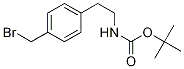 [2-(4-(broMoMethyl)phenyl)ethyl]carbaMic acid tert-butyl ester, 914103-95-0, 结构式
