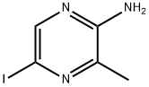 2-AMINO-5-IODO-3-METHYLPYRAZINE Struktur