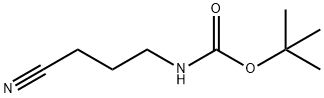 N-(3-氰基丙基)氨基甲酸叔丁酯,91419-50-0,结构式