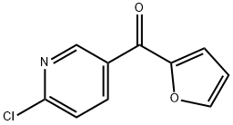 2-CHLORO-5-(2-FURANOYL)PYRIDINE Structure