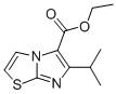 IMIDAZO[2,1-B]THIAZOLE-5-CARBOXYLIC ACID, 6-(1-METHYLETHYL)-, ETHYL ESTER Struktur