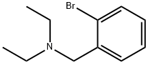 N-(2-溴苯甲基)-N-乙基乙胺, 91428-19-2, 结构式