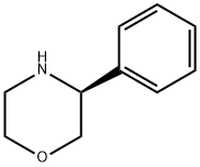 (S)-3-phenylmorpholine Struktur