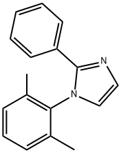 1-(2,6-二甲基苯基)-2-苯基-1H-咪唑, 914306-48-2, 结构式