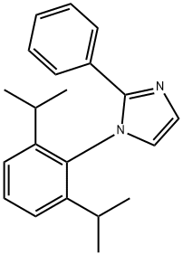 1-(2,6-Diisopropylphenyl)-2-phenyl-1H-iMidazole Structure