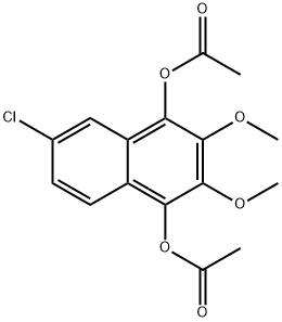 氯萘帕林, 91431-42-4, 结构式