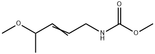 Carbamic  acid,  (4-methoxy-2-pentenyl)-,  methyl  ester  (9CI) Structure