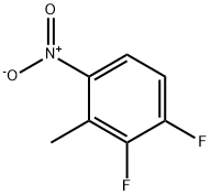 2,3-DIFLUORO-6-NITROTOLUENE Structure