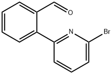 2-(6-BROMOPYRIDIN-2-YL)BENZALDEHYDE Structure