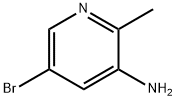 2-甲基-3-氨基-5-溴吡啶,914358-73-9,结构式