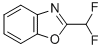 2-DIFLUOROMETHYL-BENZOXAZOLE 结构式