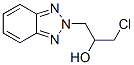 1-benzotriazol-2-yl-3-chloro-propan-2-ol Structure